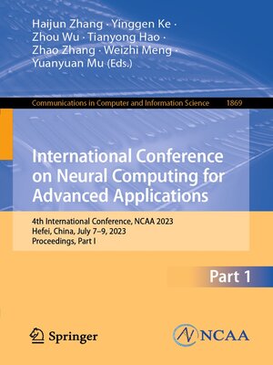 cover image of International Conference on Neural Computing for Advanced Applications